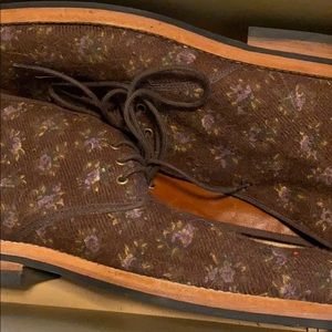 Rachel Comey Floral Lace-Up Boots